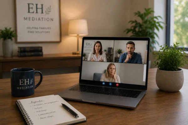 child access mediation Burnham-on-Crouch online meeting.